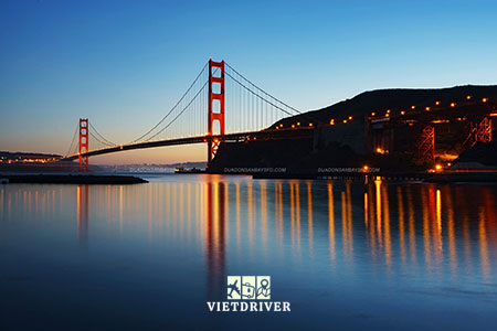 cầu golden gate mỹ, cầu cổng vàng nước mỹ