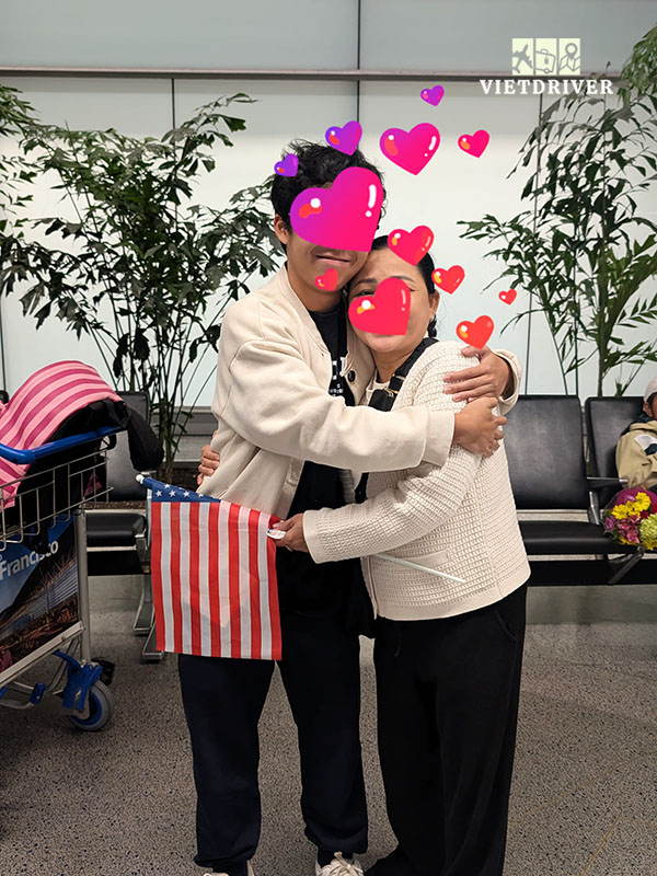 du lịch thăm thân nhân tại mỹ