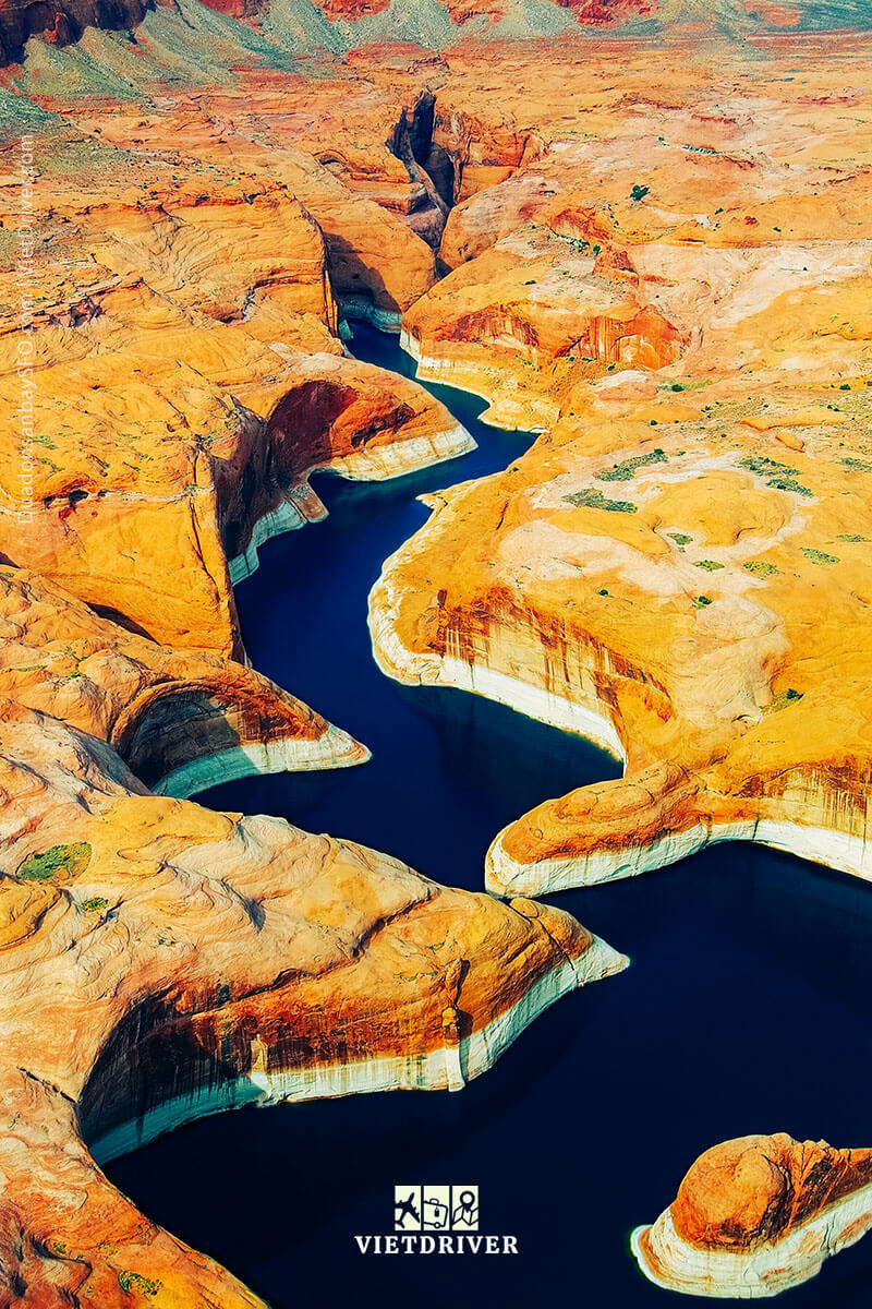 tham quan hồ Powell