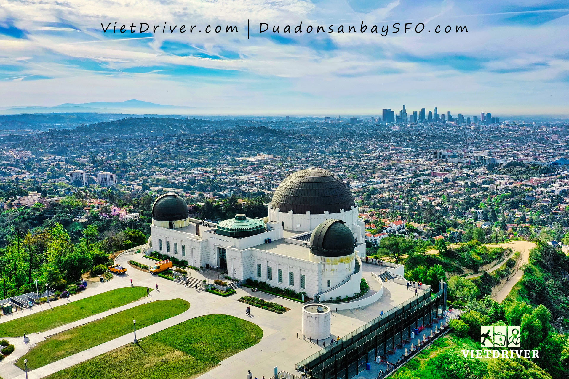Griffith Observatory - địa điểm nổi tiếng ở los angeles