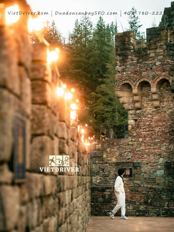 nhà máy rượu vang castello di amorosa