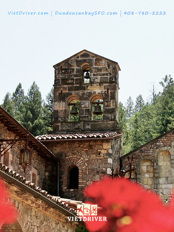 nhà máy rượu vang castello di amorosa