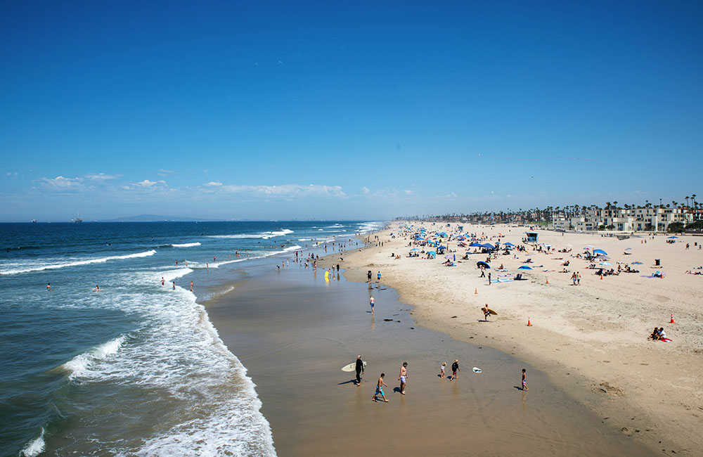 bãi biển Huntington