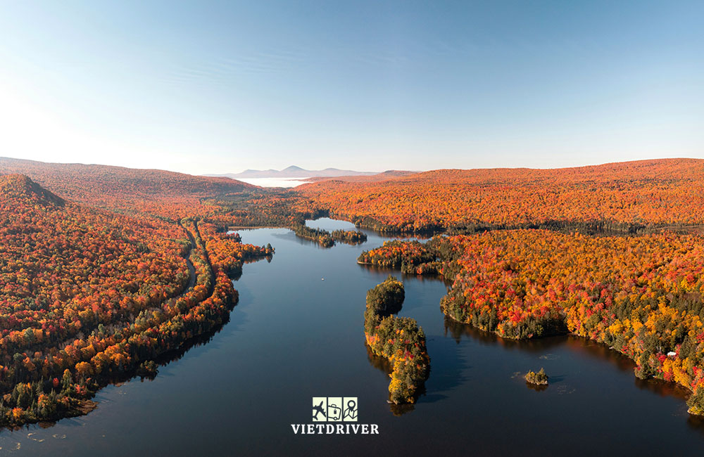 cảnh mùa thu nước mỹ