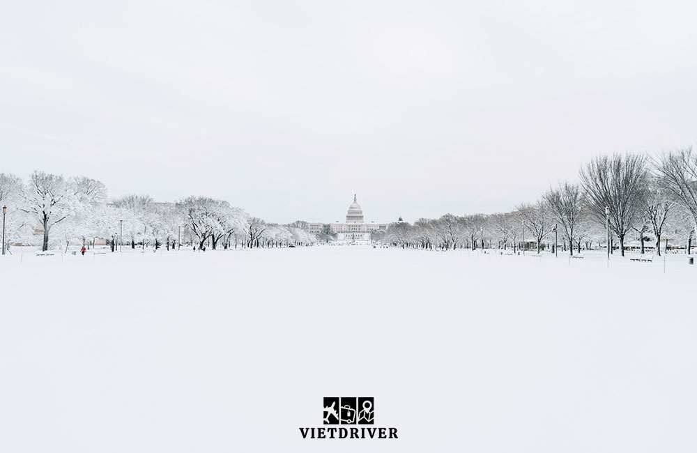 Washington, những bang có tuyết ở mỹ