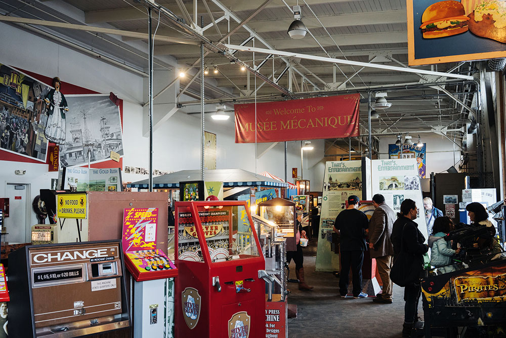 Bao tang musee mecanique 1