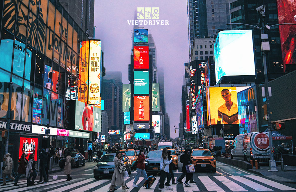 bờ đông nước mỹ gồm những thành phố nào