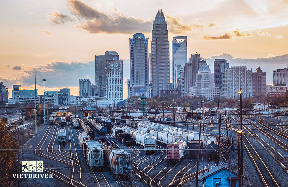 các thành phố ở bờ đông nước mỹ