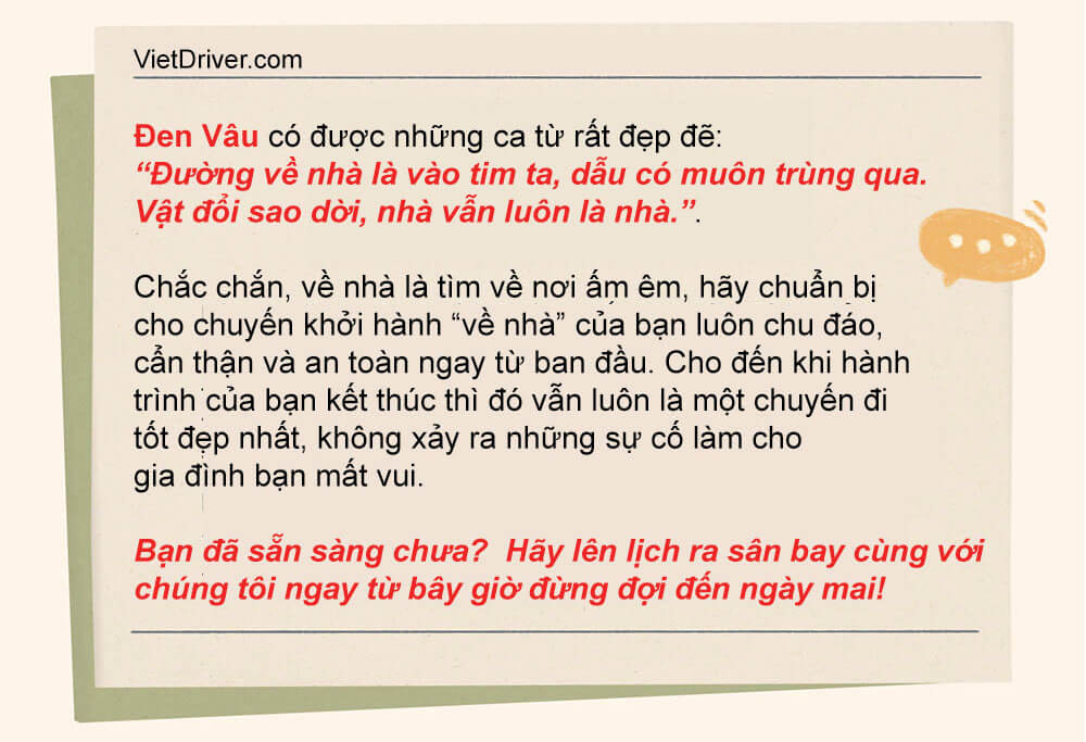 vietdriver dua don san bay
