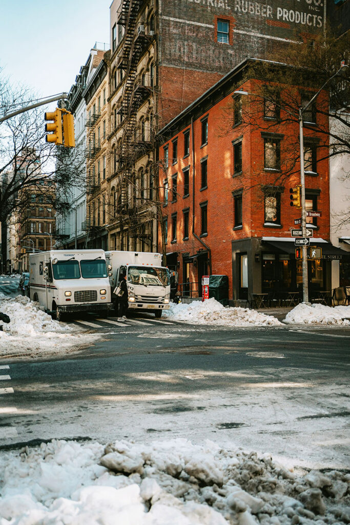 thời tiết new york vào mùa đông